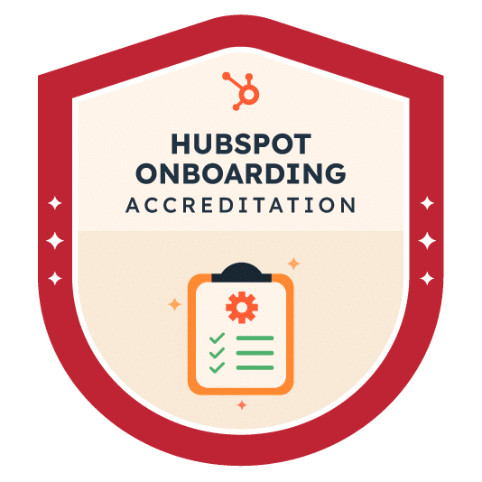 HubSpot Onboarding Accreditation badge